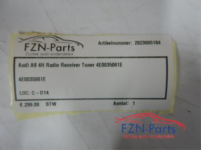 Audi A8 4H Radio Receiver Tuner
