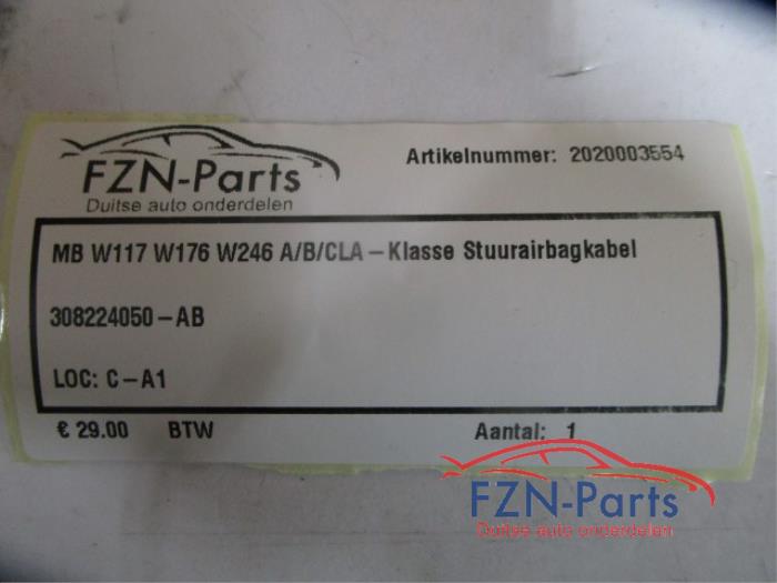 Kabelboom airbag (stuur) Mercedes CLA (22730559)