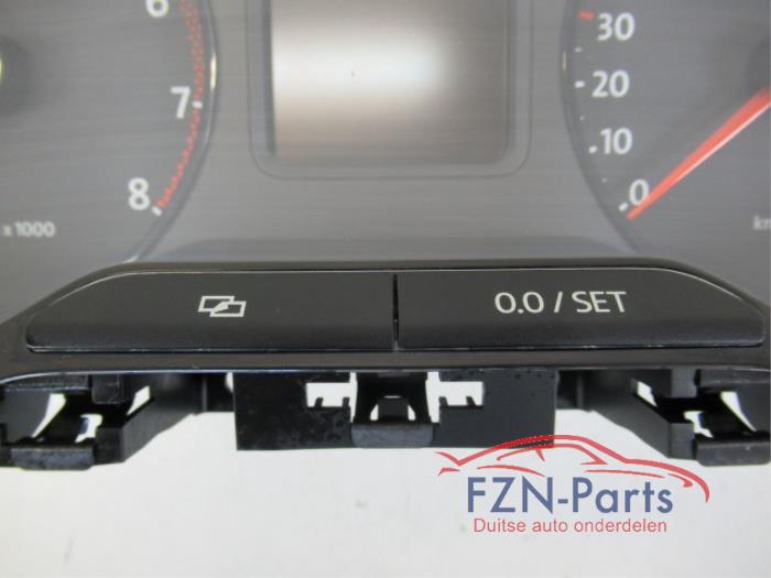 VW Polo 6R Kilometertellerunit Tellerunit