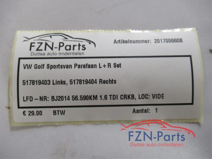 Paravent Volkswagen Golf Sportsvan (22729997)