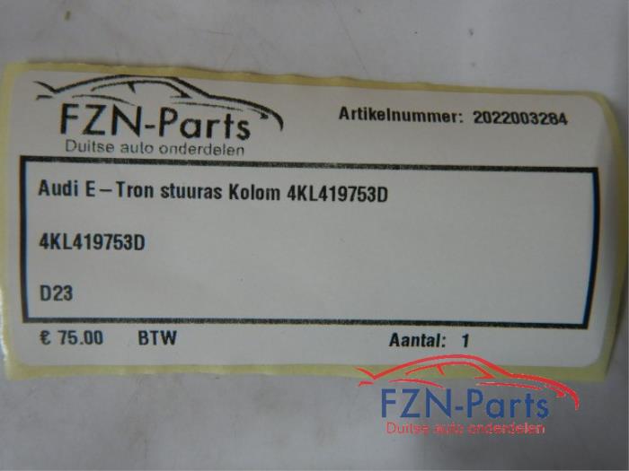 Audi E-Tron Stuuras As Kolom