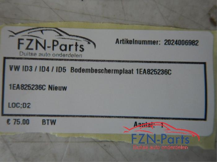 Afdekplaat motor Volkswagen ID.3 (22728087)