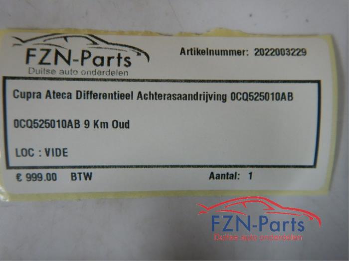 Differentieel achter Seat Ateca (22733847)