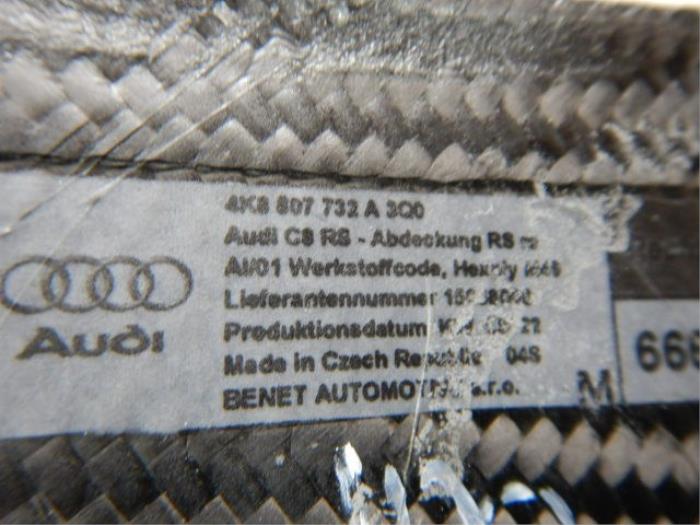 Audi RS6 RS7 C8 Carbon Inleg Voor+Achterbumper Skirts