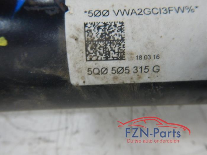 VW Golf 7 Onafhankelijke Achteras Wielophanging Subframe Achterzijde