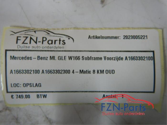 Subframe Mercedes ML-Klasse (22726204)