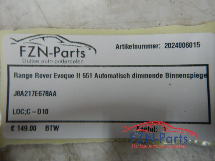Binnenspiegel Landrover Evoque (22726629)