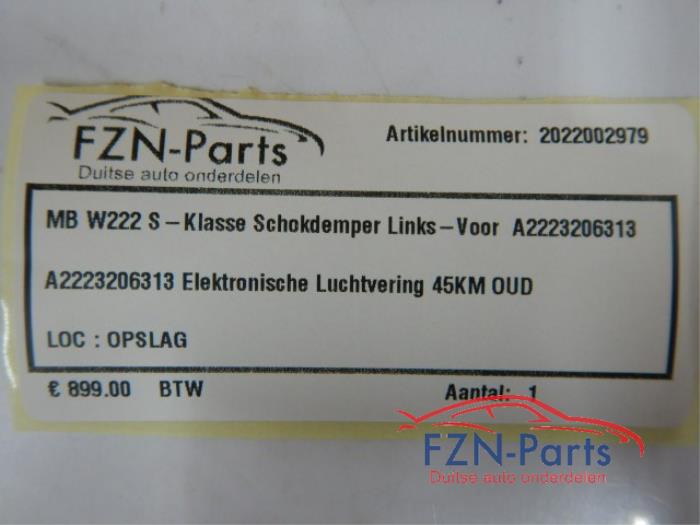Schokdemperpoot links-voor Mercedes S-Klasse (22743070)