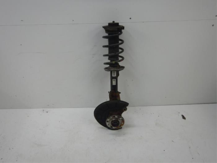 VW Caddy 2K5 Wielophanging Rechts-voor Fusee Veerpoot Compleet