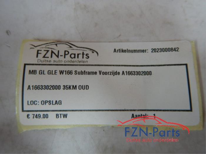 Subframe Mercedes GLE (22726144)