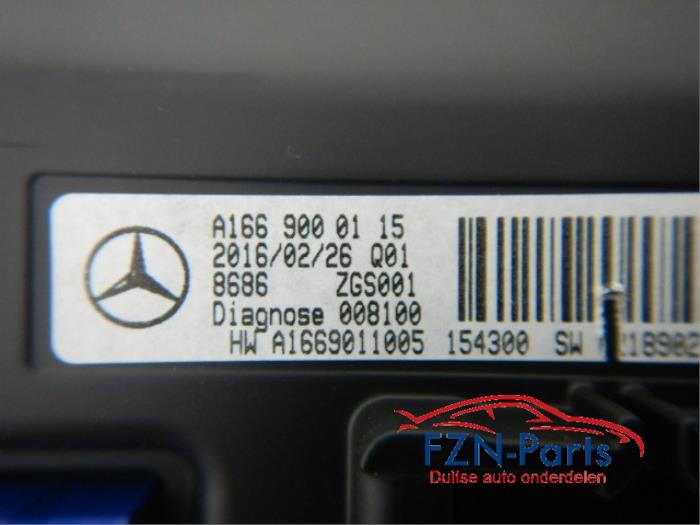 Navigatie Display Mercedes ML-Klasse (22736809)