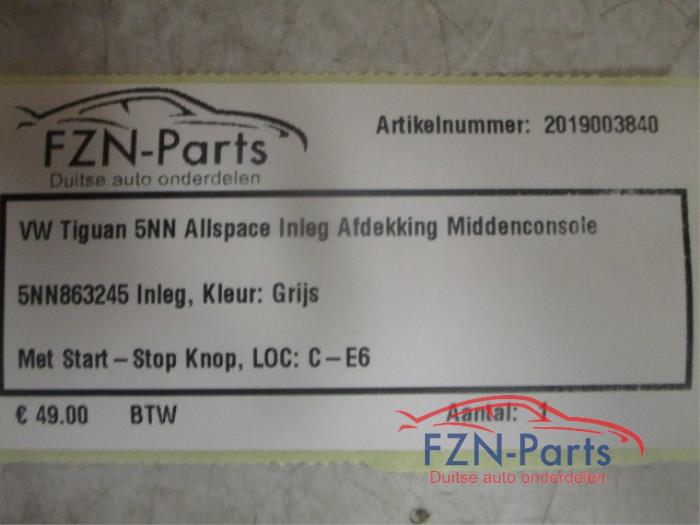 Middenconsoles Volkswagen Tiguan (22742248)