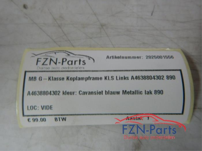 Mercedes G-klasse W463 Koplampframe KLS Links