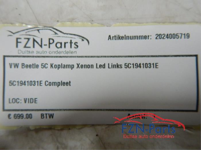 Koplamp links Volkswagen Beetle (22721849)