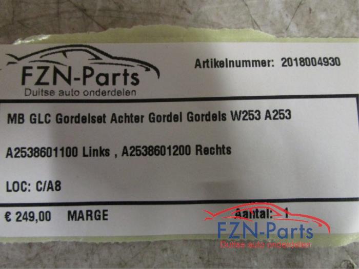 Veiligheidsgordel Set achter Mercedes Diversen (22741646)