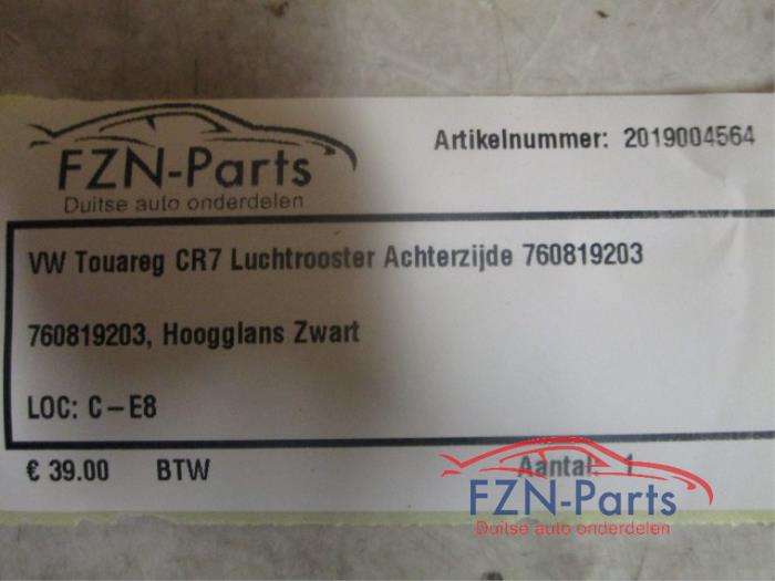 Luchtrooster Dashboard Volkswagen Touareg (22735873)