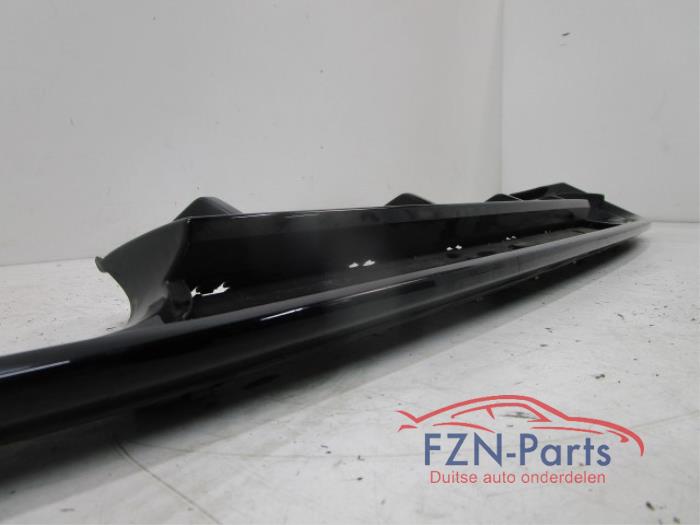 VW Golf 7 R Facelift Onderlip Achterbumper Hoogglans Zwart