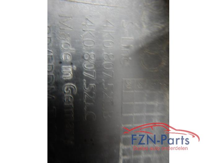 Audi A6 4K S-Line Diffuser Achterbumper Onderlip
