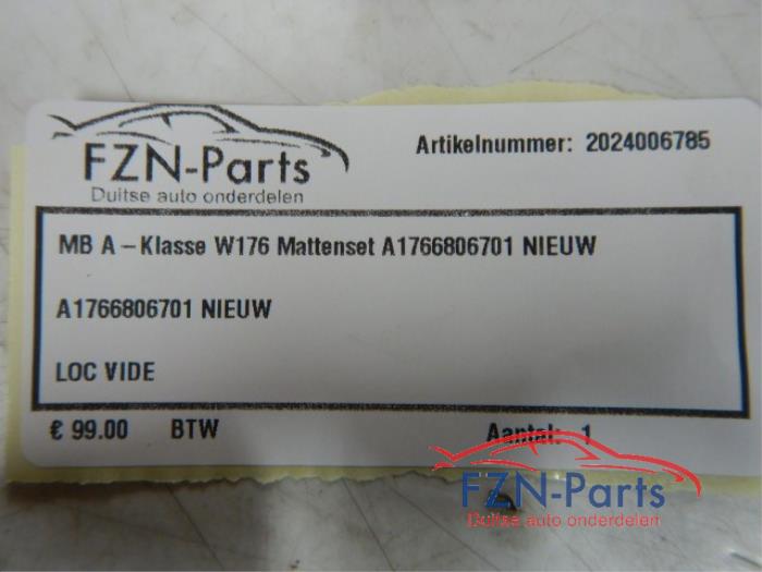 Mercedes-Benz A-Klasse W176 Mattenset