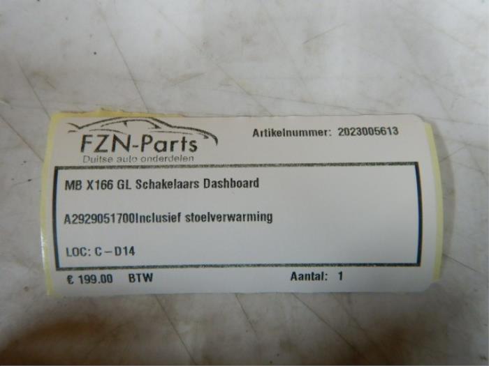 Middenconsoles Mercedes Diversen (22744211)