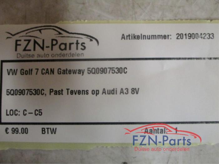 VW Golf 7 CAN Gateway
