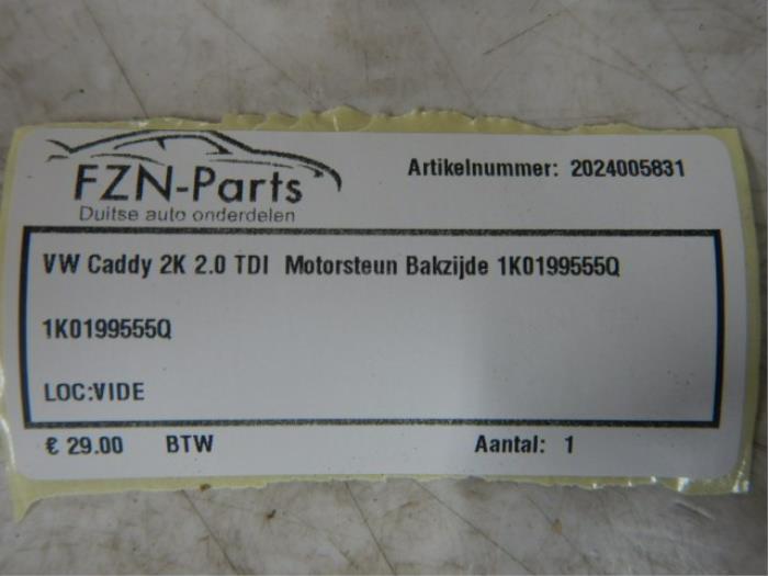 Motorsteun Volkswagen Caddy (22736609)