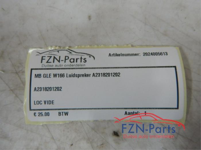 Luidspreker Mercedes GLE (22742088)