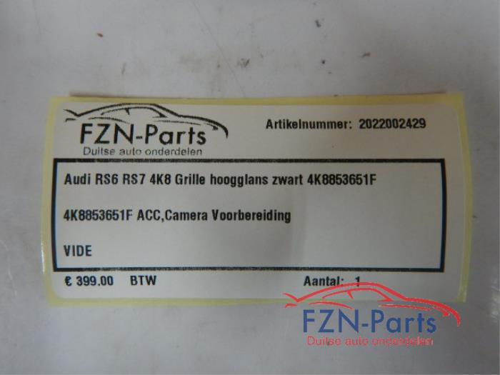 Grille Audi RS6 (22726789)