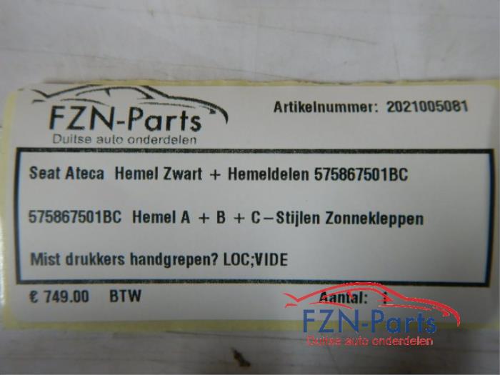 Hemelbekleding Seat Ateca (22734537)