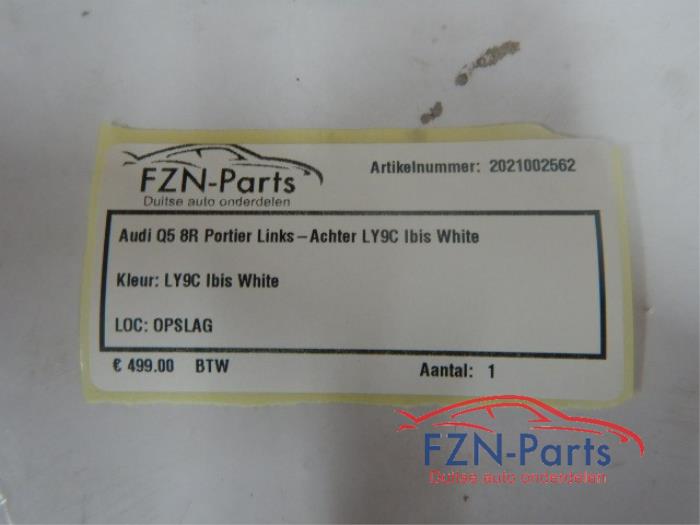 Portier 4Deurs links-achter Audi Q5 (22723649)