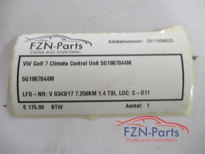Climatronic Paneel Volkswagen Golf (22743832)