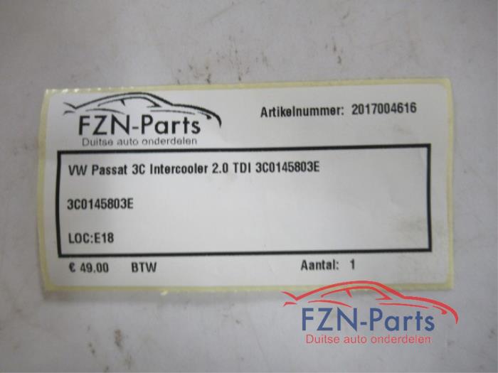 Intercooler Volkswagen Passat (22735086)