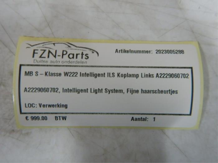 Mercedes-Benz S-Klasse W222 Intelligent ILS Koplamp Links