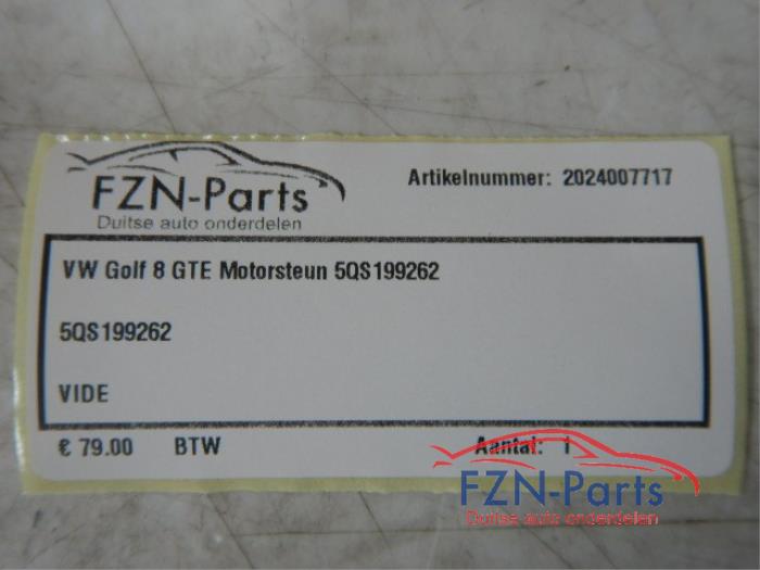 VW Golf 8 GTE Motorsteun