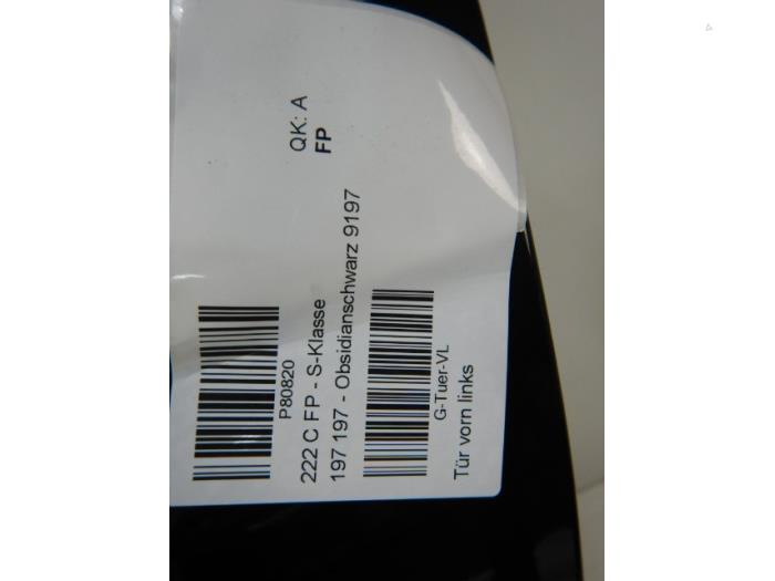 Portier 4Deurs links-voor Mercedes S-Klasse (22723264)