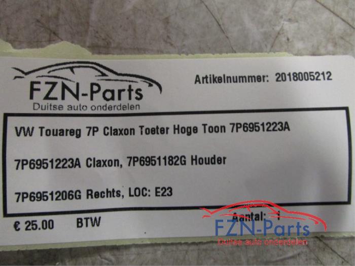 Claxon Volkswagen Touareg (22727309)