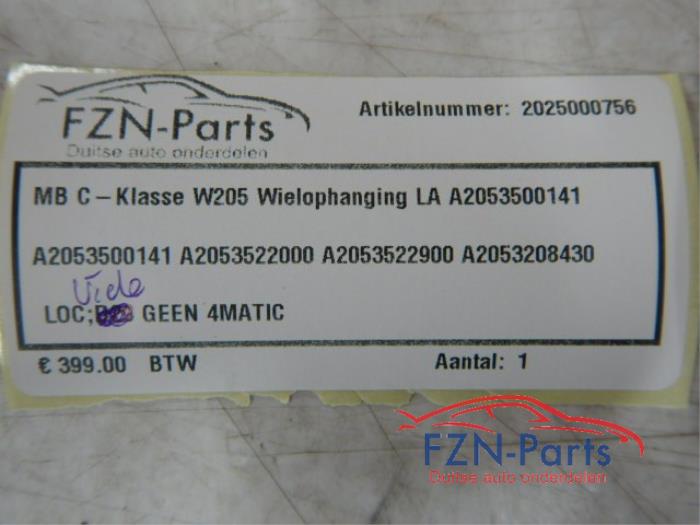Mercedes-Benz C-Klasse W205 Wielophanging Links-achter