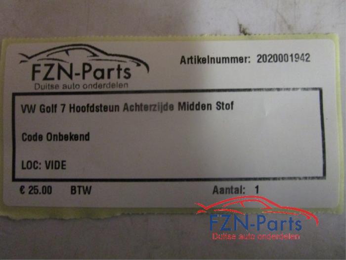 Hoofdsteun Volkswagen Golf (22734624)