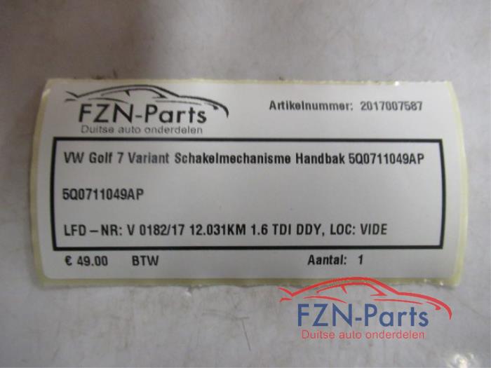 Schakelmechaniek Volkswagen Golf (22730604)