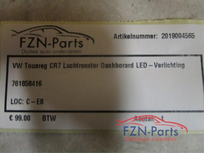 Luchtrooster Dashboard Volkswagen Touareg (22735995)