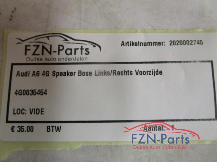 Audi A6 4G Speaker Bose Links/Rechts Voorzijde