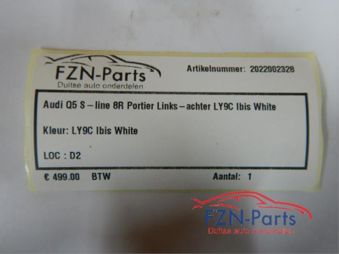 Portier 4Deurs links-achter Audi Q5 (22723667)