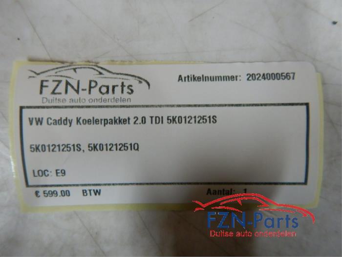 VW Caddy Koelerpakket 2.0 TDI