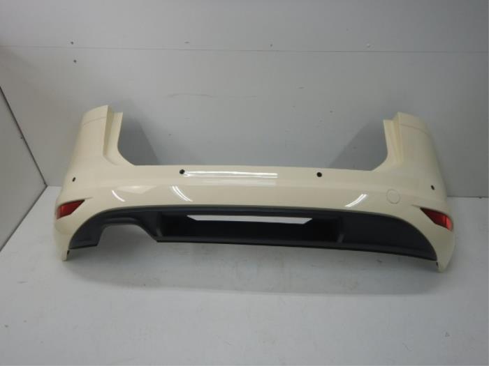 VW Touran 5TA Achterbumper 4PDC Hellelfenbein 5TA