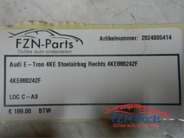 Airbag stoel (zitplaats) Audi E-Tron (22730680)