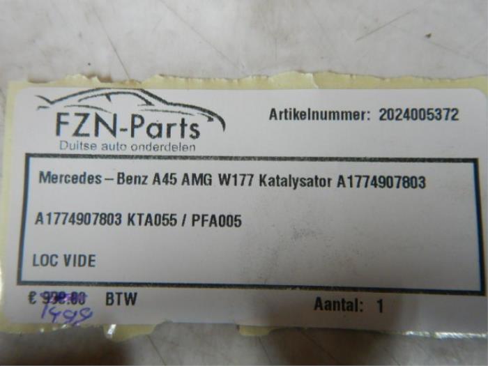 Katalysator Mercedes A-Klasse (22735162)