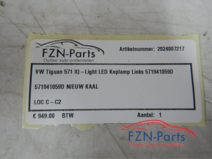 VW Tiguan 571 IQ-Light Led Koplamp Links