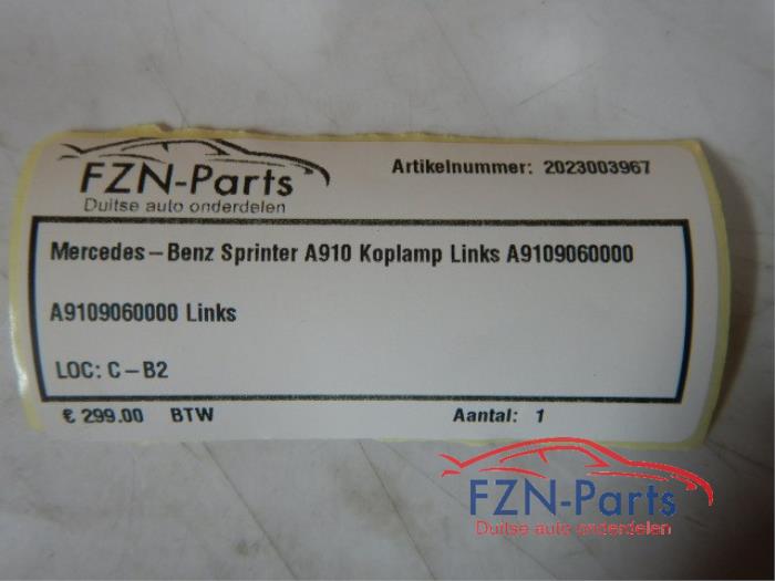 Koplamp links Mercedes Sprinter (22722026)