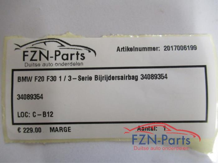 Airbag rechts (Dashboard) BMW 3-Serie (22744937)