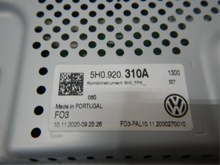 VW Golf 8 3D-Teller Virtual Cockpit Digitale Tellerunit